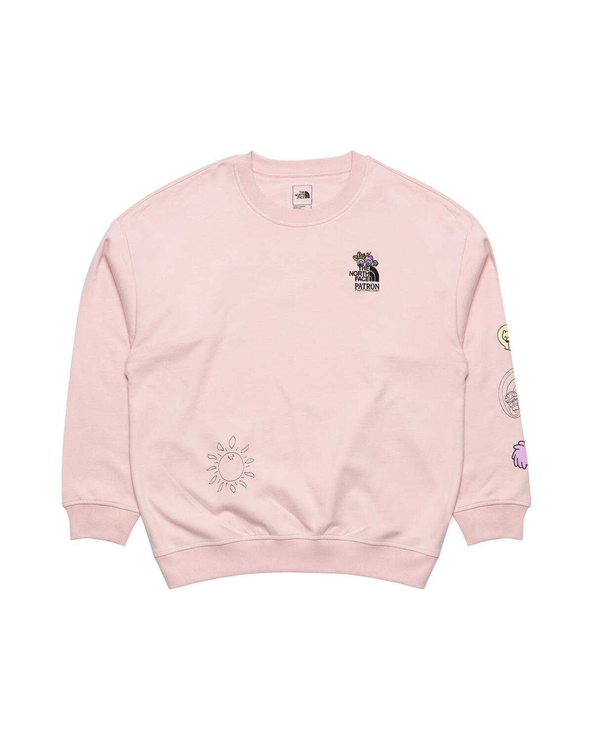 The North Face x Patron Plasticfree Peaks Oversized Crew